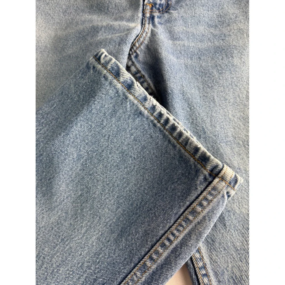 Levi Strauss 505 Jeans Mens 36x30 Regular Fit Straight Leg Blue Denim‎